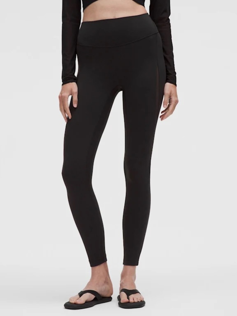 Nulu High-Rise Mesh-Panel Tight 25" - Lululemon